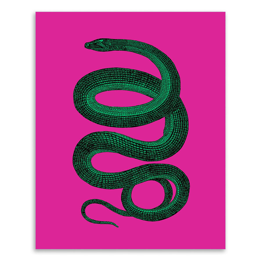 PATCH NYC Coiling Snake Fine Art Print