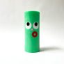 Novelty Surprised Candle Green