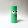 Novelty Surprised Candle Green