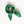 PATCH NYC Green Bandana Silk Neckerchief