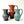 Medium Footed Ceramic Pitcher Hunter Green