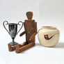 Vintage Ceramic Pipe Vase or Planter