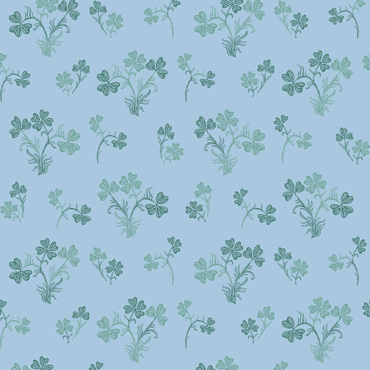 Lucky (Cornflower) Wallpaper