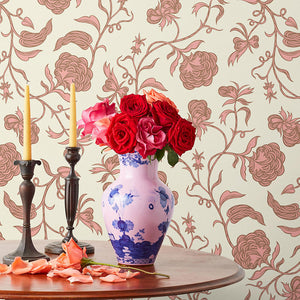 Trellis (Parchment) Wallpaper