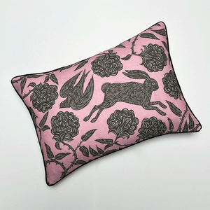 PATCH NYC Hawthorn Garden in Peony Decorative Pillow
