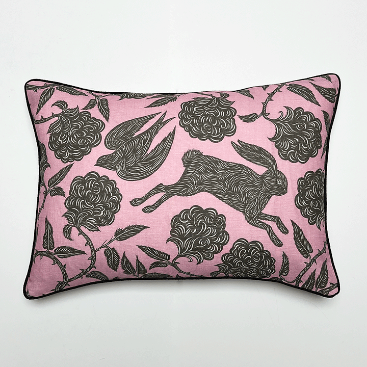 PATCH NYC Hawthorn Garden in Peony Decorative Pillow