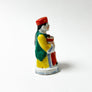 Vintage Figural Man with an Orange Box Ceramic Incense Burner Made in Occupied Japan