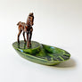 Vintage Ceramic Pony Ashtray