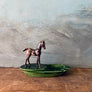 Vintage Ceramic Pony Ashtray