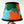 Vintage Table Lamp with Coordinating Custom Hand-Painted Shade