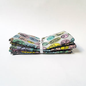 PATCH NYC Intaglio Primo Macaron Linen Napkins (Set of 4)