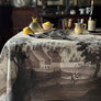 PATCH NYC Italian Landscape Sepia Linen Tablecloth