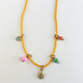 Collage Necklace: Marigold with Pirate (J2616)