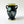 Vintage Hand Painted Double Handle Ceramic Vase Made in Japan
