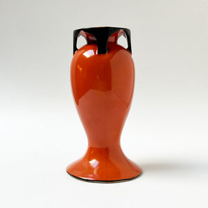 Vintage Hand Painted Flower Ceramic Vase Made in Japan