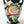 Vintage Hand Painted Double Handle Ceramic Vase Made in Japan