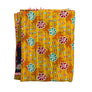 Vintage Kantha Reversible Cotton Throw Blanket (9B)
