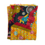 Vintage Kantha Reversible Cotton Throw Blanket (9B)
