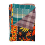 Vintage Kantha Reversible Cotton Throw Blanket (9D)