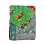 Vintage Kantha Reversible Cotton Throw Blanket (9E)