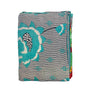 Vintage Kantha Reversible Cotton Throw Blanket (9E)