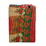 Vintage Kantha Reversible Cotton Throw Blanket (D2)