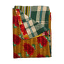 Vintage Kantha Reversible Cotton Throw Blanket (D3)