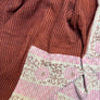 Vintage Kantha Reversible Cotton Throw Blanket (D4)