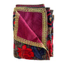 Vintage Kantha Reversible Cotton Throw Blanket (C1)