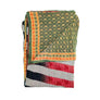 Vintage Kantha Reversible Cotton Throw Blanket (E1)