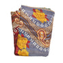 Vintage Kantha Reversible Cotton Throw Blanket (D1)