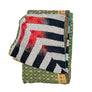 Vintage Kantha Reversible Cotton Throw Blanket (E1)