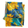 Vintage Kantha Reversible Cotton Throw Blanket (C2)