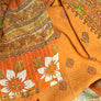 Vintage Kantha Reversible Cotton Throw Blanket (D2)
