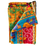 Vintage Kantha Reversible Cotton Throw Blanket (C3)