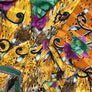 Vintage Kantha Reversible Cotton Throw Blanket (D3)