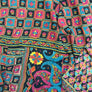 Vintage Kantha Reversible Cotton Throw Blanket (E4)