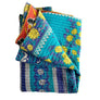 Vintage Kantha Reversible Cotton Throw Blanket (B4)