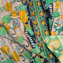 Vintage Kantha Reversible Cotton Throw Blanket (D5)