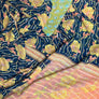 Vintage Kantha Reversible Cotton Throw Blanket (E5)