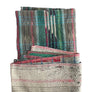 Vintage Kantha Reversible Cotton Throw Blanket (B6)