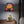 Vintage Table Lamp with Coordinating Custom Hand-Painted Shade