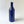 Tall Bottle Ceramic Vase Deep Blue