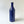 Tall Bottle Ceramic Vase Deep Blue