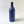 Tall Bottle Ceramic Vase Deep Blue