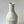 Tall Bottle Ceramic Vase Chalk