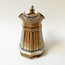 Vintage Ironstone Large Striped Pitcher