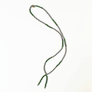 Lariat Hand-Beaded Necklace (Grey)