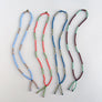 Lariat Hand-Beaded Necklace (Coral)