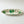 Vintage Hand-Painted Oblong Bowl with Leaves and Branches